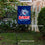 College Flags & Banners Co. Belmont Garden Flag and USA Flag Stand Pole Holder Set - Sports Collectibles, Sports Memorabilia, Sports Fan Shop, Sports Gifts
