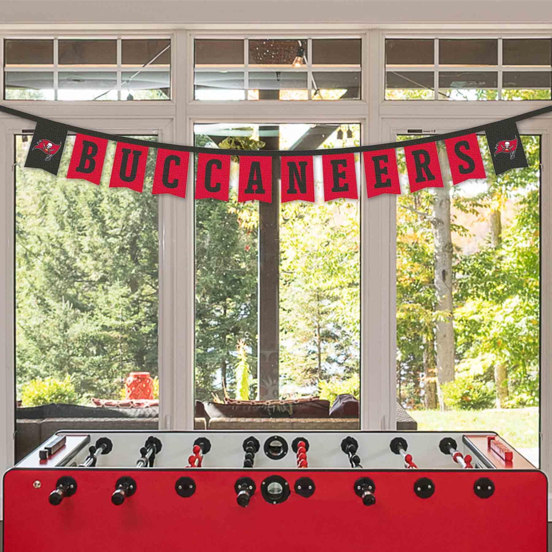 WinCraft Tampa Bay Buccaneers Banner String Pennant Flags - Sports Collectibles, Sports Memorabilia, Sports Fan Shop, Sports Gifts