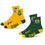 For Bare Feet NCAA Colorado State Rams Quarter Sock Two Pack Team Colors Large - Sports Gifts, Sports Memorabilia, Sports Collectibles, Fan Shop