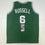 Autographed/Signed Bill Russell Boston Green Basketball Jersey JSA COA