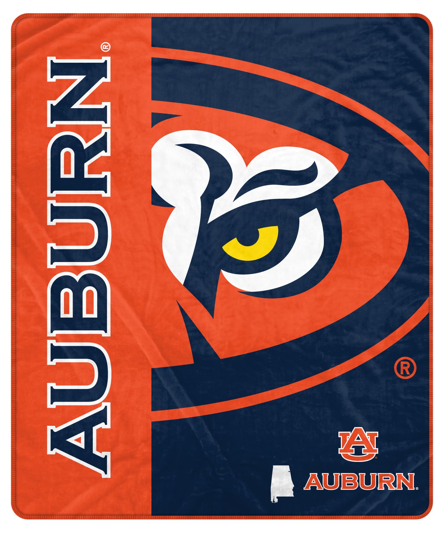 Proformance Home NCAA Auburn Tigers Endzone Ultra Soft Tailgate Throw - Sports Gifts, Sports Memorabilia, Sports Collectibles, Fan Shop