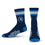 For Bare Feet NBA MINNESOTA TIMBERWOLVES 4 Stripe Deuce Crew Sock Team Color Large