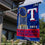 WinCraft Texas Rangers 2023 World Champions House Banner Flag - Sports Collectibles, Sports Memorabilia, Sports Fan Shop, Sports Gifts