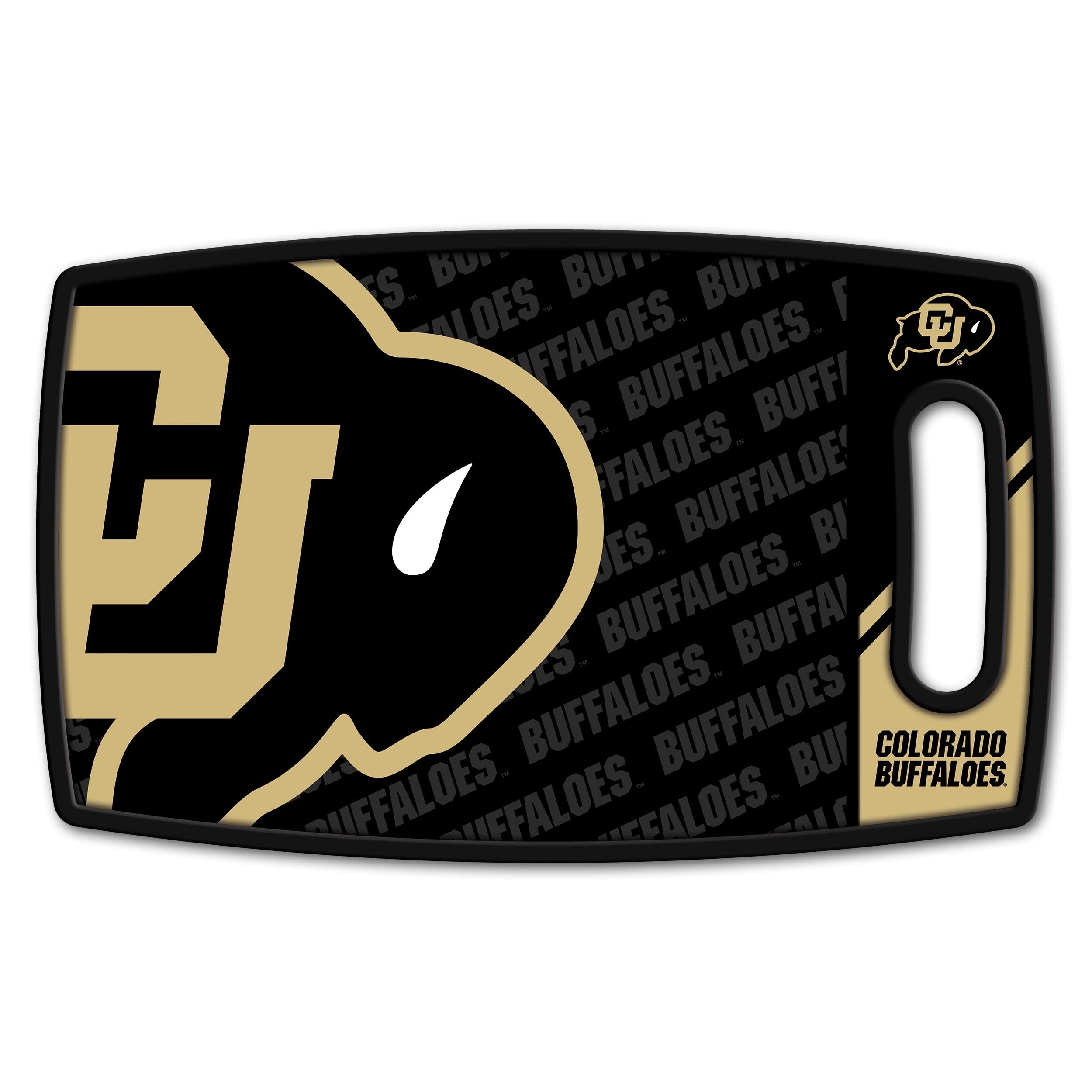 YouTheFan NCAA Colorado Buffaloes Logo Series Cutting Board - Sports Collectibles, Sports Memorabilia, Sports Fan Shop, Sports Gifts