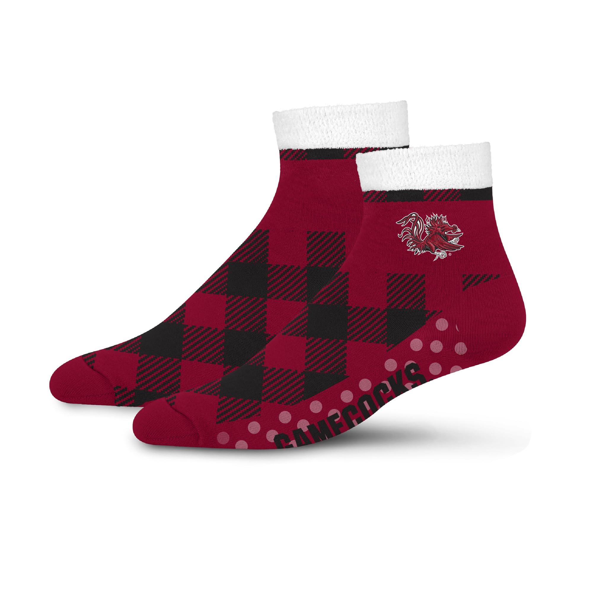 For Bare Feet NCAA SOUTH CAROLINA GAMECOCKS Cozy Buff Plush Cabin Sock Team Color OSFM - Sports Gifts, Sports Memorabilia, Sports Collectibles, Fan Shop