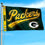 WinCraft Green Bay Packers Script Logo Premium Flag - Sports Collectibles, Sports Memorabilia, Sports Fan Shop, Sports Gifts