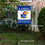 College Flags & Banners Co. Kansas Jayhawks Garden Flag with Stand Holder - Sports Collectibles, Sports Memorabilia, Sports Fan Shop, Sports Gifts