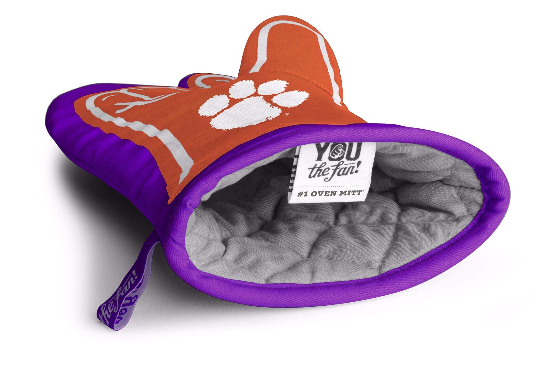 YouTheFan NCAA Clemson Tigers #1 Oven Mitt - Sports Collectibles, Sports Memorabilia, Sports Fan Shop, Sports Gifts