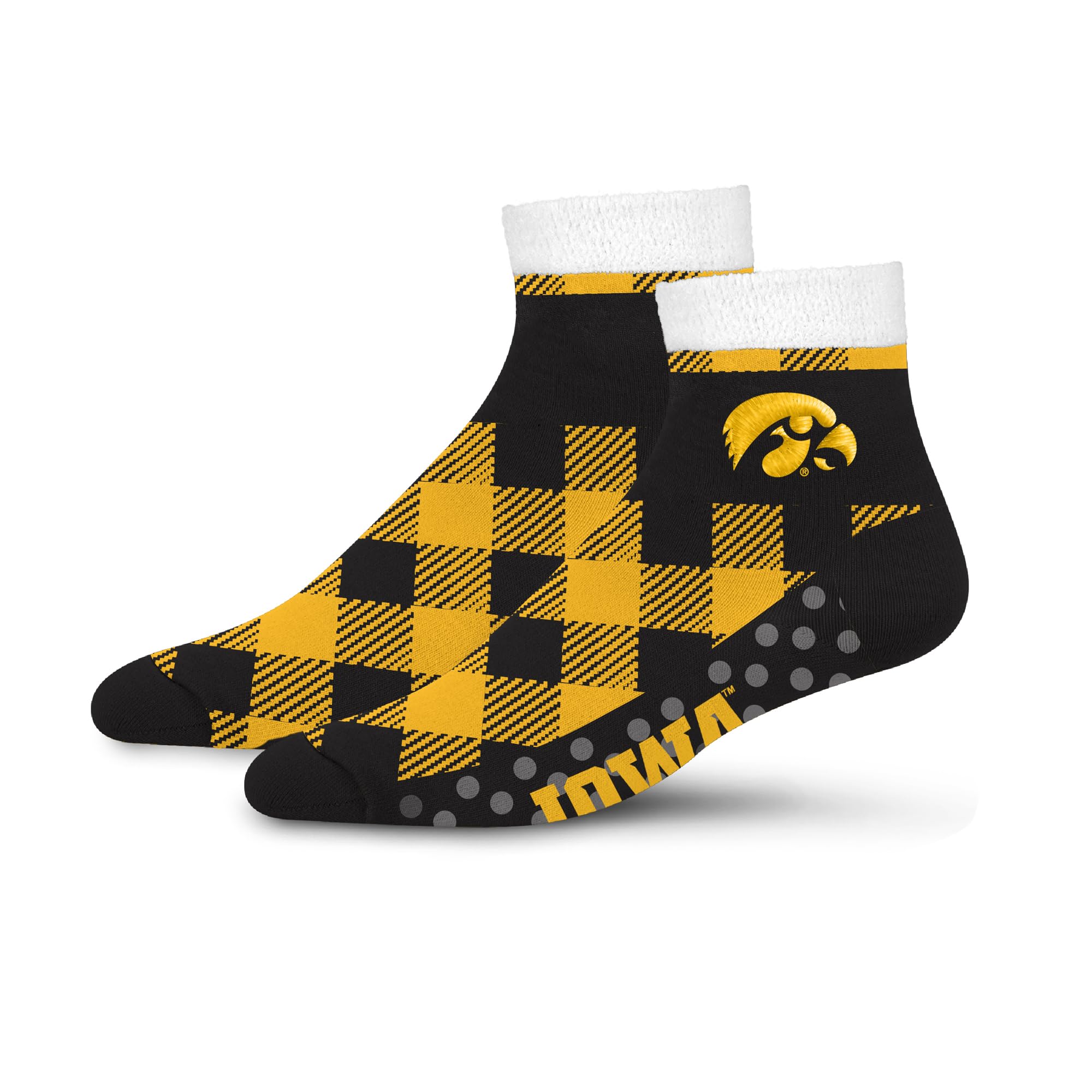 For Bare Feet NCAA IOWA HAWKEYES Cozy Buff Plush Cabin Sock Team Color OSFM - Sports Gifts, Sports Memorabilia, Sports Collectibles, Fan Shop