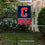 WinCraft Cleveland Baseball Diamond C Garden Flag and Pole Stand Mount - Sports Collectibles, Sports Memorabilia, Sports Fan Shop, Sports Gifts