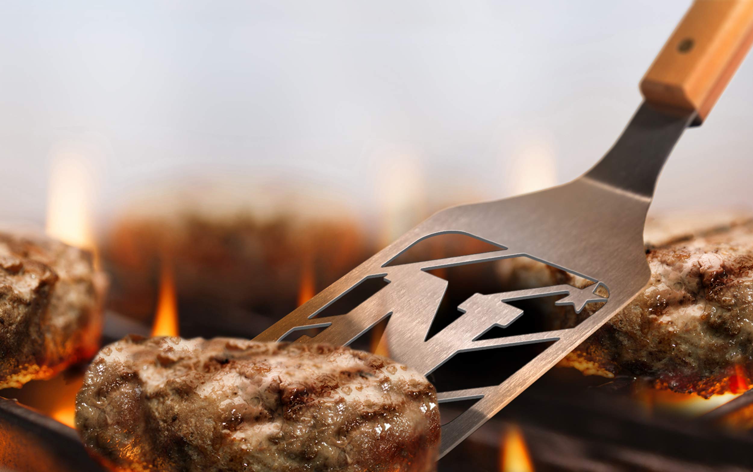 NCAA United States Naval Academy Classic Series Sportula Stainless Steel Grilling Spatula - Sports Collectibles, Sports Memorabilia, Sports Fan Shop, Sports Gifts