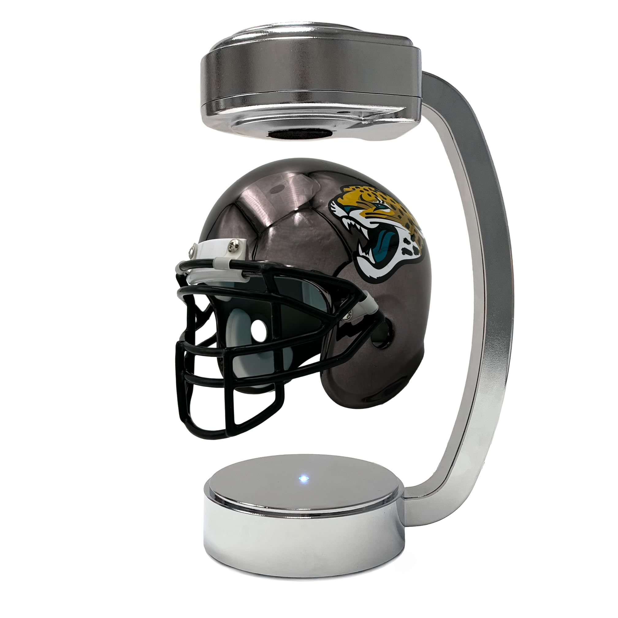 NFL Jacksonville Jaguars Mini Metallic Hover Helmet - Sports Gifts, Sports Memorabilia, Sports Collectibles, Fan Shop