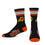 For Bare Feet NBA PHOENIX SUNS 4 Stripe Deuce Crew Sock Team Color Large