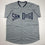 Autographed/Signed Trevor Hoffman San Diego Grey Baseball Jersey JSA COA