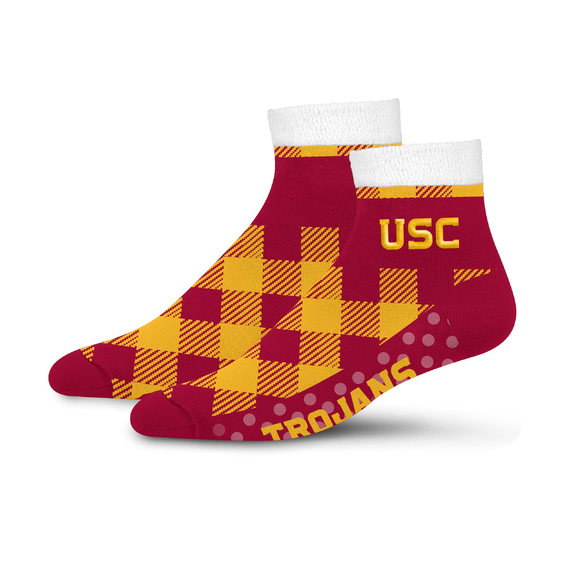 For Bare Feet NCAA USC TROJANS Cozy Buff Plush Cabin Sock Team Color OSFM - Sports Gifts, Sports Memorabilia, Sports Collectibles, Fan Shop