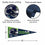 WinCraft Seattle Seahawks Super Bowl LX Champions 12" x 30" Premium Pennant - Sports Gifts, Sports Memorabilia, Sports Collectibles, Fan Shop
