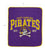 NCAA ECU Pirates Vintage Arch Block Ultra Soft Blanket - Sports Gifts, Sports Memorabilia, Sports Collectibles, Fan Shop