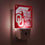 YouTheFan NCAA Oklahoma Sooners Logo Series Nite Light - Sports Collectibles, Sports Memorabilia, Sports Fan Shop, Sports Gifts