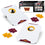 Wild Sports NFL Washington Commanders Pro Football All-Weather Cornhole Set - Travel Bean Bag Toss Set Includes 8 Bean Bags - Sports Collectibles, Sports Memorabilia, Sports Fan Shop, Sports Gifts