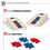 Wild Sports NFL Football Buffalo Bills 1' x 2' Travel Size Solid Wood Cornhole Set with Direct Print HD Team Graphics – Great Gift for Any Sports Fan! Bean Bag Toss Family Games for Outdoor Play - Sports Collectibles, Sports Memorabilia, Sports Fan Shop, Sports Gifts
