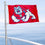 College Flags & Banners Co. Fresno State Golf Cart and Boat Flag - Sports Collectibles, Sports Memorabilia, Sports Fan Shop, Sports Gifts