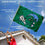 College Flags & Banners Co. Tulane Green Wave Angry Flag and Pole Bracket Mount Bundle - Sports Collectibles, Sports Memorabilia, Sports Fan Shop, Sports Gifts