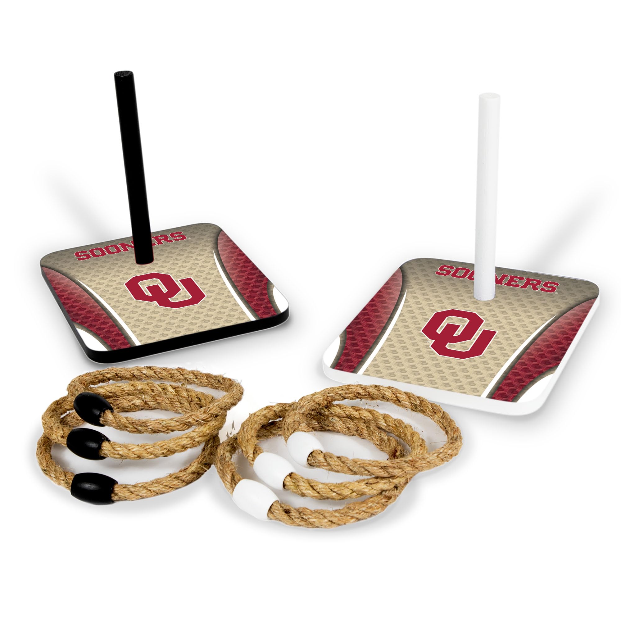 Wild Sports College Quoits Set with Direct Print HD Team Graphics – Tailgate Ring Toss Game – Great Gift for Any NCAA Fan! Ring Toss Family Outdoor Games for The Beach, BBQ, or Tailgate Party - Sports Collectibles, Sports Memorabilia, Sports Fan Shop, Sports Gifts