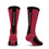 For Bare Feet NCAA ARKANSAS RAZORBACKS MVP Crew Sock Team Color Large - Sports Gifts, Sports Memorabilia, Sports Collectibles, Fan Shop