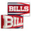 WinCraft Buffalo Bills Embroidered and Sewn Pennant - Sports Collectibles, Sports Memorabilia, Sports Fan Shop, Sports Gifts