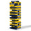 Wild Sports NCAA Michigan Wolverines Table Top Stackers 3" x 1" x .5", Team Color - Sports Collectibles, Sports Memorabilia, Sports Fan Shop, Sports Gifts