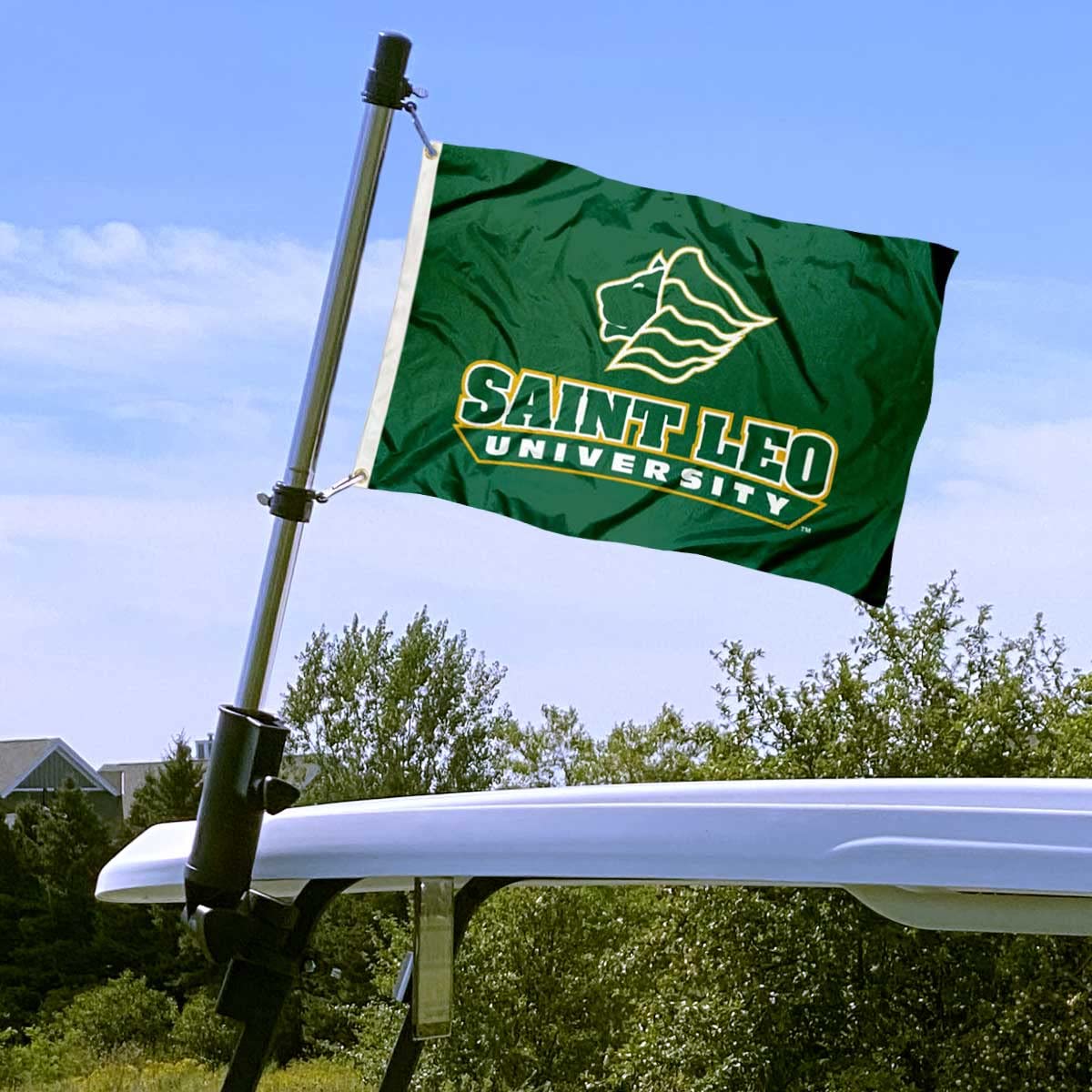 College Flags & Banners Co. Saint Leo Lions Boat and Nautical Flag - Sports Collectibles, Sports Memorabilia, Sports Fan Shop, Sports Gifts