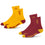 For Bare Feet NCAA Arizona State Sun Devils Quarter Sock Two Pack Team Colors Large - Sports Gifts, Sports Memorabilia, Sports Collectibles, Fan Shop