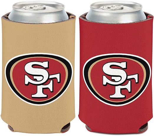 San Francisco 49ers Logo Can Cooler 12 oz. - 757 Sports Collectibles