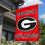College Flags & Banners Co. Georgia Banner House Flag - Sports Collectibles, Sports Memorabilia, Sports Fan Shop, Sports Gifts