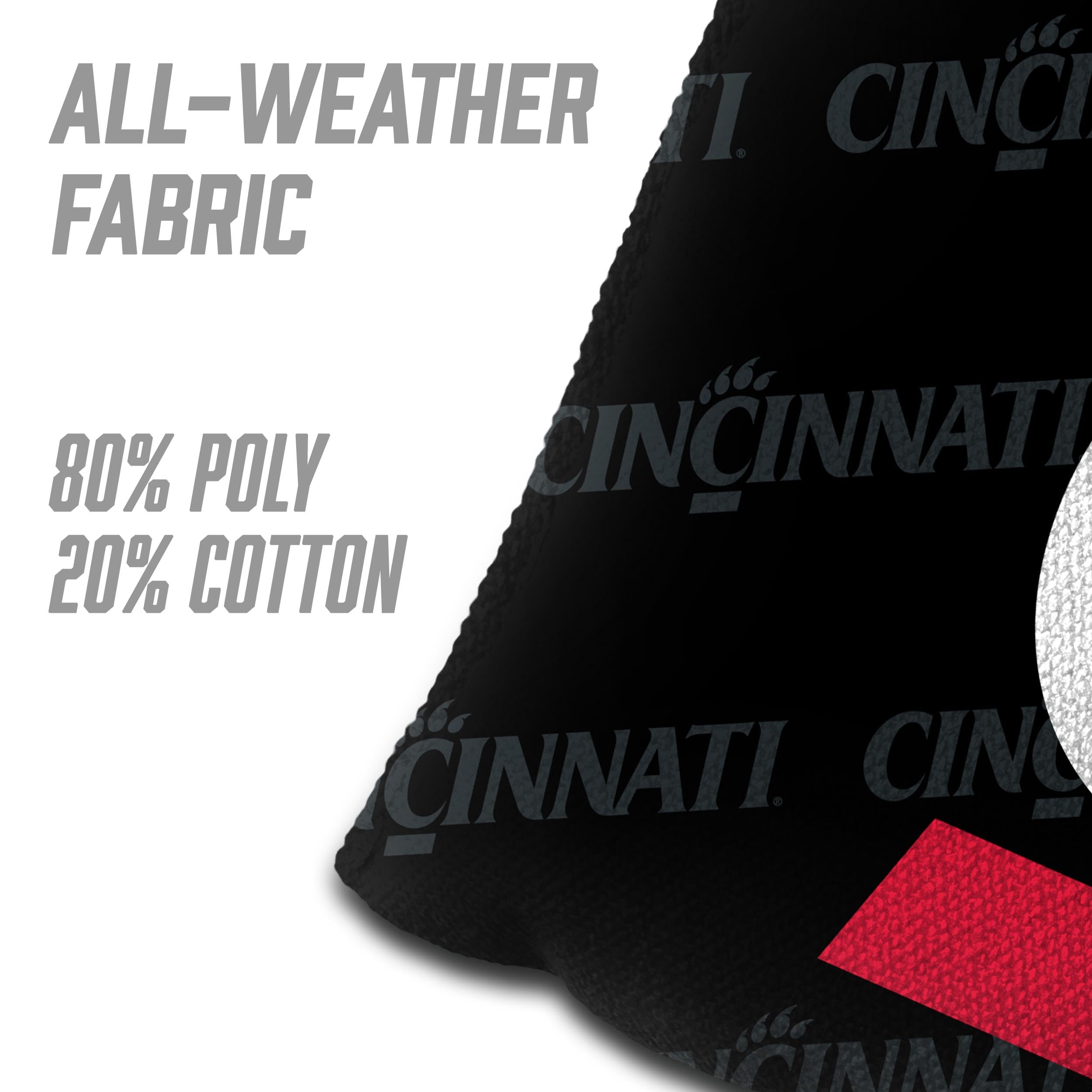 YouTheFan NCAA Cincinnati Bearcats Cornhole Bags - 4PK - Black - Sports Collectibles, Sports Memorabilia, Sports Fan Shop, Sports Gifts