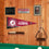 College Flags & Banners Co. Alabama Crimson Tide Circle Logo Pennant Flag and Wall Tack Mount Pads - Sports Collectibles, Sports Memorabilia, Sports Fan Shop, Sports Gifts