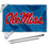 College Flags & Banners Co. Ole Miss Powder Blue Flag with Pole and Bracket Complete Set - Sports Collectibles, Sports Memorabilia, Sports Fan Shop, Sports Gifts