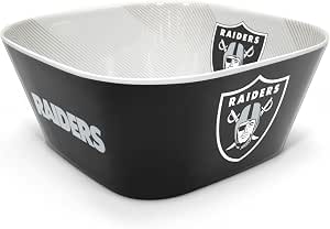 YouTheFan NFL Las Vegas Raiders Large Party Bowl