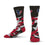 For Bare Feet NFL HOUSTON TEXANS Shattered Camo Crew Sock Team Color Large - Sports Gifts, Sports Memorabilia, Sports Collectibles, Fan Shop