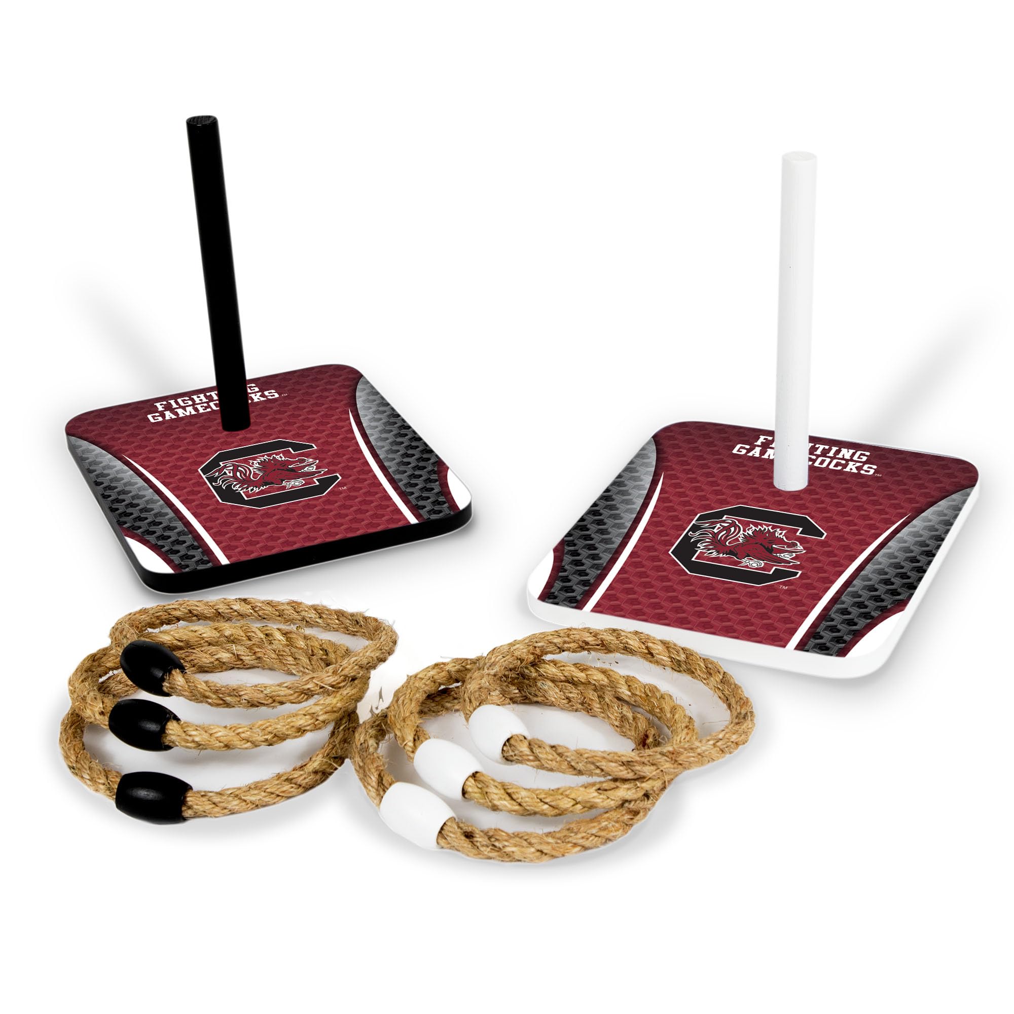 Wild Sports College Quoits Set with Direct Print HD Team Graphics – Tailgate Ring Toss Game – Great Gift for Any NCAA Fan! Ring Toss Family Outdoor Games for The Beach, BBQ, or Tailgate Party - Sports Collectibles, Sports Memorabilia, Sports Fan Shop, Sports Gifts