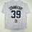 Autographed/Signed Darryl Strawberry New York Pinstripe Baseball Jersey JSA COA