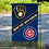 WinCraft House Divided Brewers and Cubs Double Sided Garden Flag - Sports Collectibles, Sports Memorabilia, Sports Fan Shop, Sports Gifts