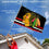 WinCraft Chicago Blackhawks Black Flag Pole and Bracket Set - Sports Collectibles, Sports Memorabilia, Sports Fan Shop, Sports Gifts