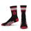 For Bare Feet NBA TORONTO RAPTORS 4 Stripe Deuce Crew Sock Team Color Medium - Sports Gifts, Sports Memorabilia, Sports Collectibles, Fan Shop