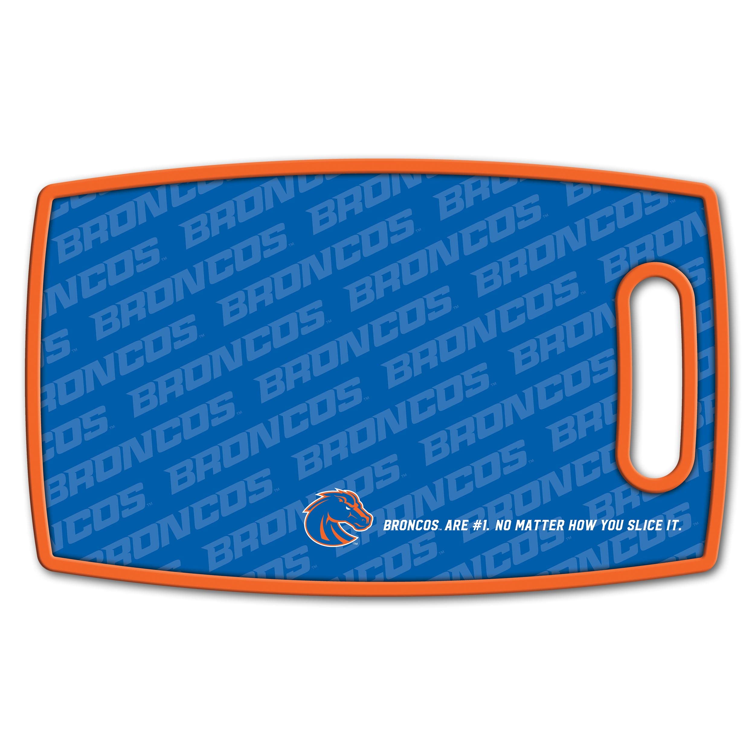 YouTheFan NCAA Boise State Broncos Logo Series Cutting Board - Sports Collectibles, Sports Memorabilia, Sports Fan Shop, Sports Gifts