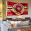 San Francisco 49ers Patch Button Banner and Tapestry Wall Tack Pads - Sports Collectibles, Sports Memorabilia, Sports Fan Shop, Sports Gifts