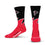 For Bare Feet NFL ATLANTA FALCONS Black Wave Crew Sock Team Color YOUTH - Sports Gifts, Sports Memorabilia, Sports Collectibles, Fan Shop