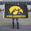 College Flags & Banners Co. Iowa Hawkeyes Black University Large College Flag - Sports Collectibles, Sports Memorabilia, Sports Fan Shop, Sports Gifts