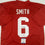 Autographed/Signed Devonta Smith Alabama Red College Football Jersey Beckett BAS COA