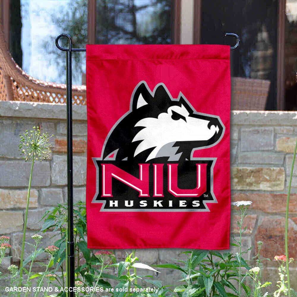NIU Huskies Garden Flag and Yard Banner - Sports Collectibles, Sports Memorabilia, Sports Fan Shop, Sports Gifts